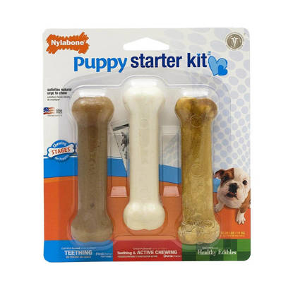 Picture of Nylabone Puppy Starter Kit - Pack of 3