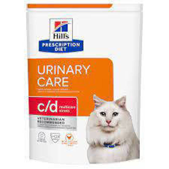 Picture of Hill s Prescription Diet c/d Multicare Stress Urinary Care Dry Cat Food with Ocean Fish - 3kg